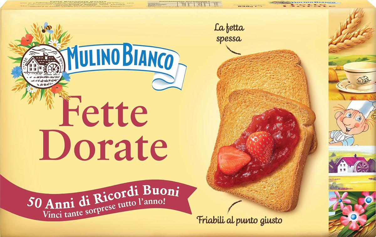 , Fat Biscottate Dorate - 630 gr