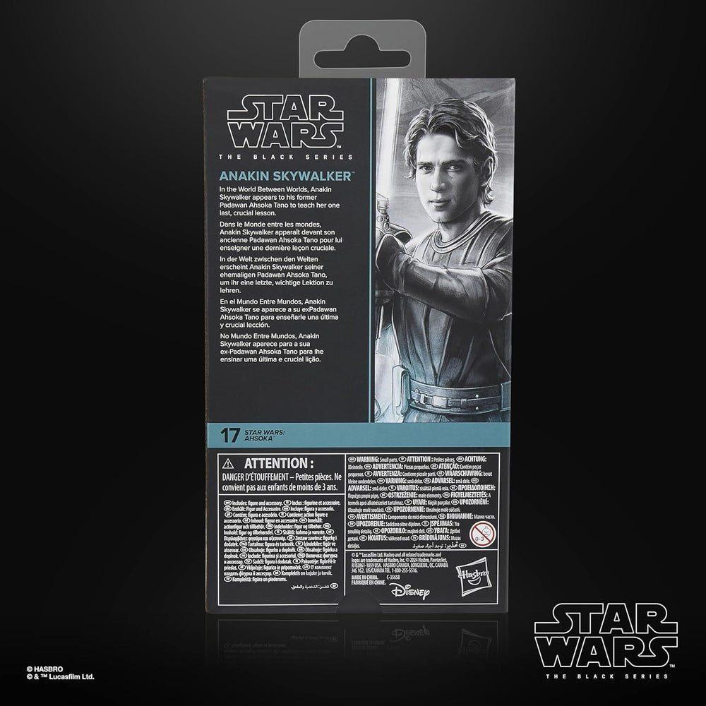 Star Wars Seria Neagră Anakin Skywalker, Star Wars: Ahsoka Figura de acțiune premium de colecționat (15 cm) Action figures Naty Shop