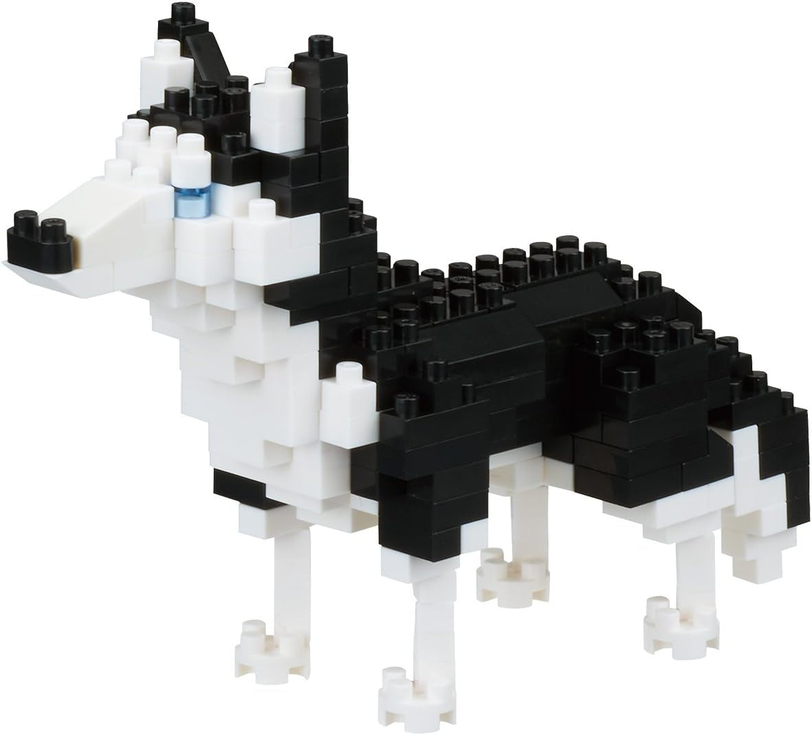 Bandai - Nanoblock - Roter Panda - Red Panda - Mini-Bausteinfigur - Baukastenspiel - Pixel-Tierfiguren-Bausatz Panda - NBC194
