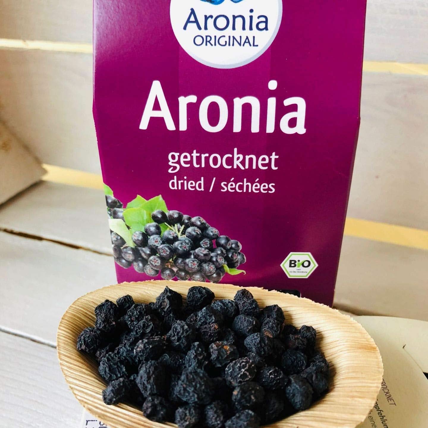 Aronia ORIGINAL, Szárított arónia gyümölcsök, tartósítószer nélkül, hozzáadott cukor nélkül, 500 gramm Szárított termékek Naty Shop