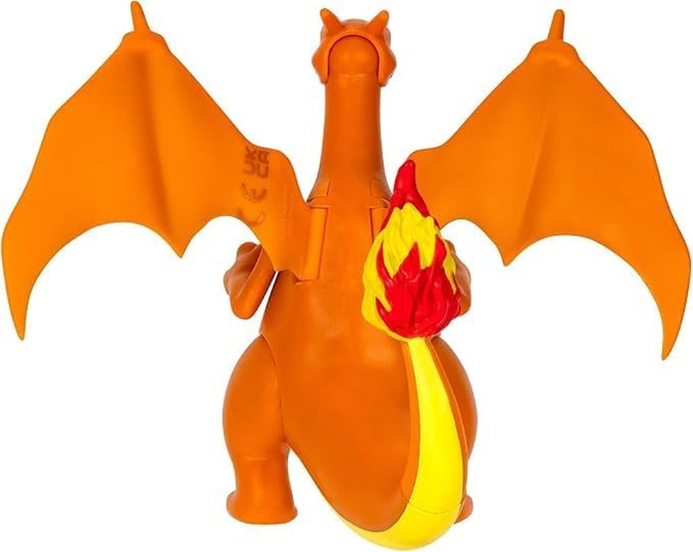Pokémon PKW0368 - Csatajellegű figura - Glurak hivatalos mozgatható figura 11,5 cm-es akciófigurák Naty Shop