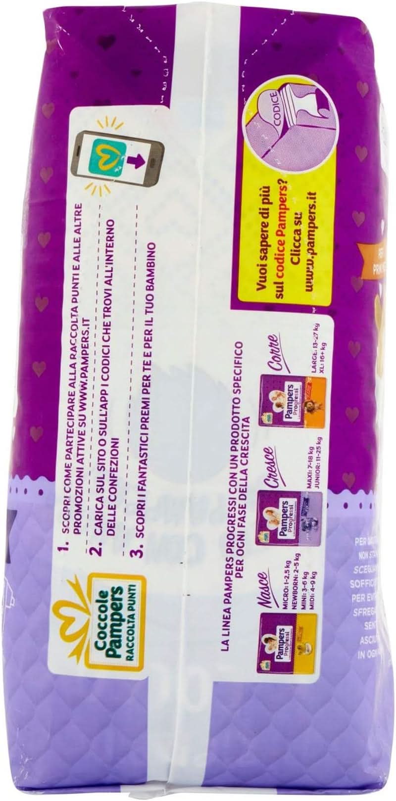Pampers Progressi Maxi Scutece 11-25 Kg, Mărimea 5 (19Pcs) Mama si Copilul Naty Shop