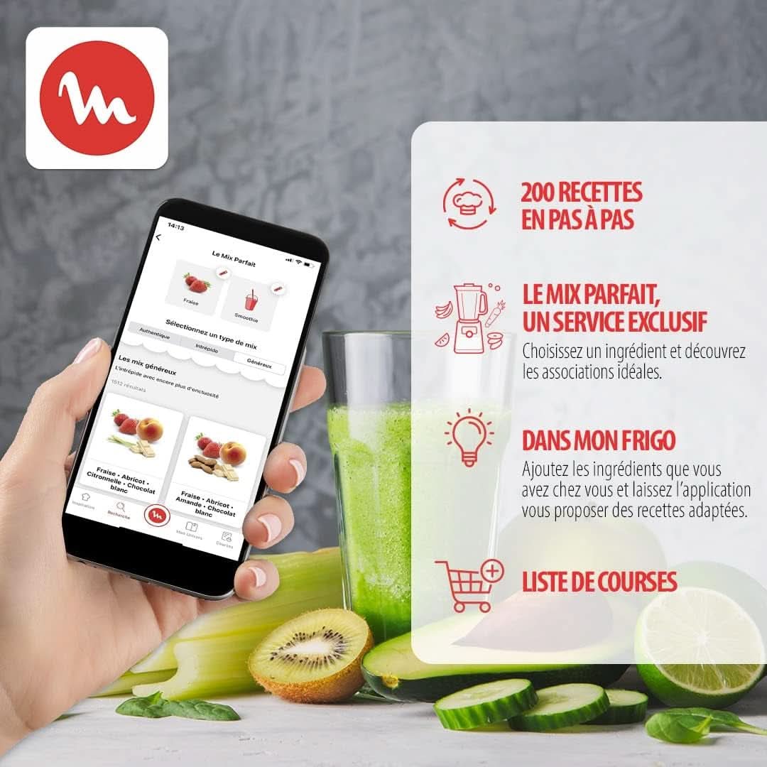 Turmixgép Pulseo LM17GD, 400 W, 4 penge, 700 ml, hordozható tartály 600 ml Kitchen Naty Shop