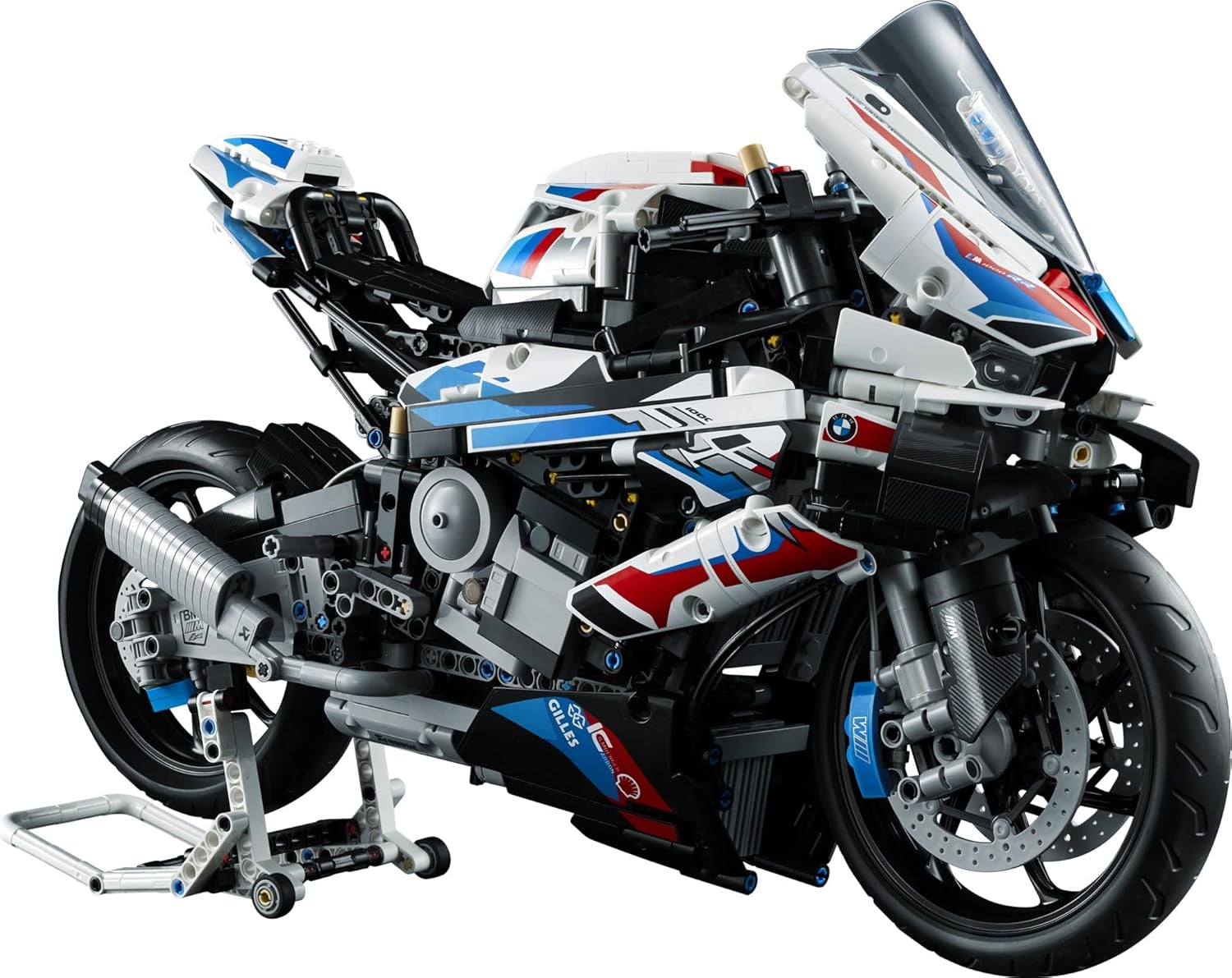 LEGO Technic BMW M 1000 RR motorkerékpár modell felnőtt modellkészlet készlet kézműves ajándék férfiaknak és nőknek otthoni vagy irodai dekorációhoz 42130 Építőkészletek Besuche den LEGO-Store