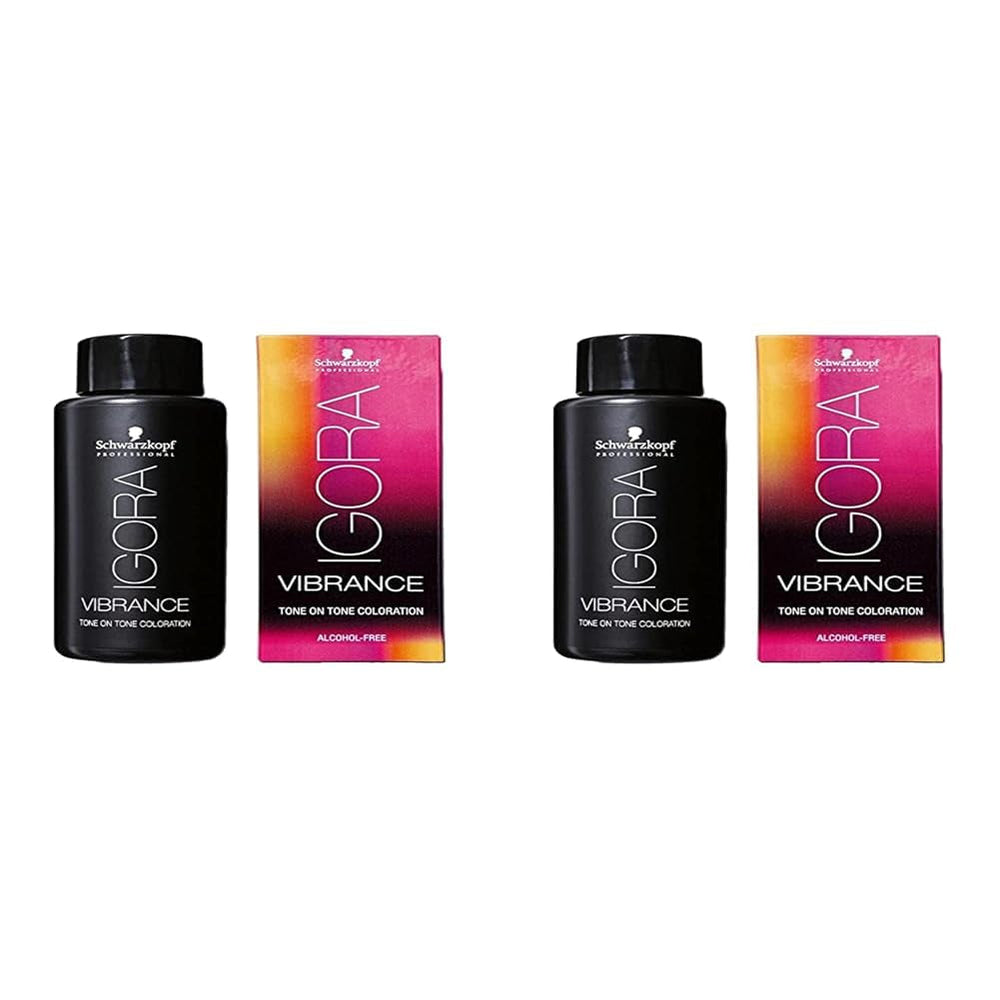 Schwarzkopf Igora Royal Premium Colorant pentru păr 60 g Vopsea pentru par Naty Shop 6-46 Blond închis Bej Ciocolată 60 ml (pachet de 2)