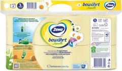 Zewa Hârtia igienică dovedită de mușețel cu paie 7X 8Rulouri