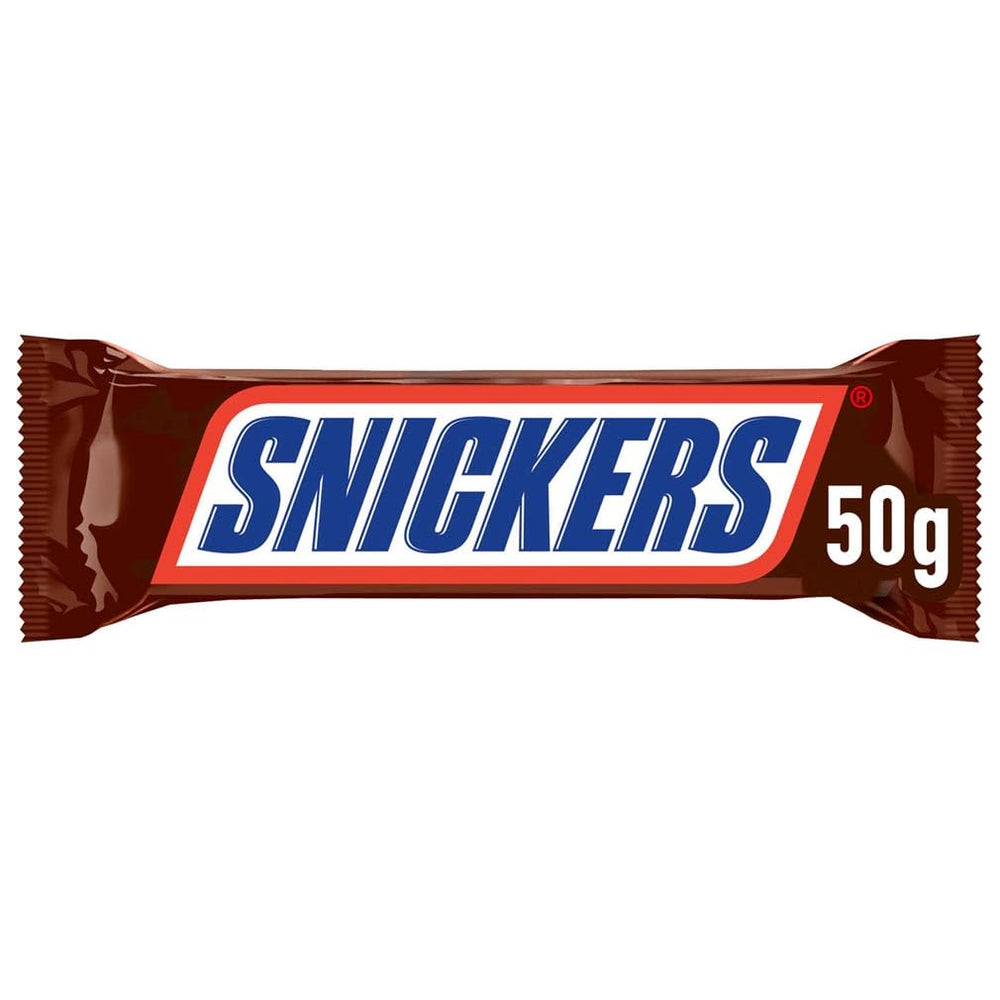 Snickers csokoládészelet mogyorós karamell 5 szeletcsomag | Snack foci | (1 x 5 x 50 g)