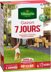 Semences De Gazon 7 Jours - 1 Kg
