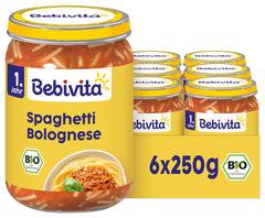 Bolognai spagetti gyerekeknek, 250g, 6 db-os kiszerelésben (6 x 250g)