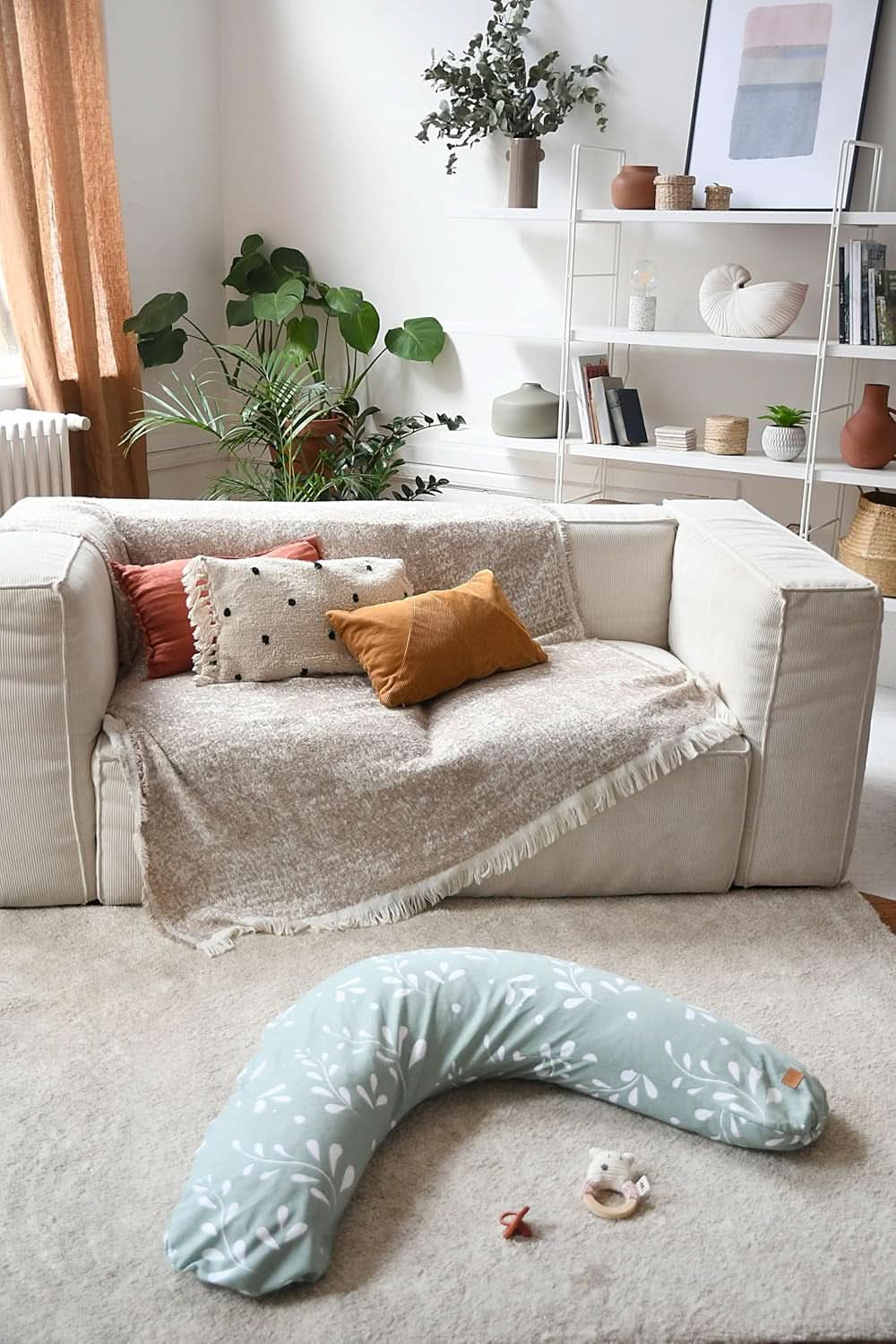 BÉABA, Big Flopsy, többfunkciós szoptatópárna, alvás, szoptatás, optimális támogatás, relaxáció, kényelem Kiegészítők Étel és Szoptatás Bebe Naty Shop