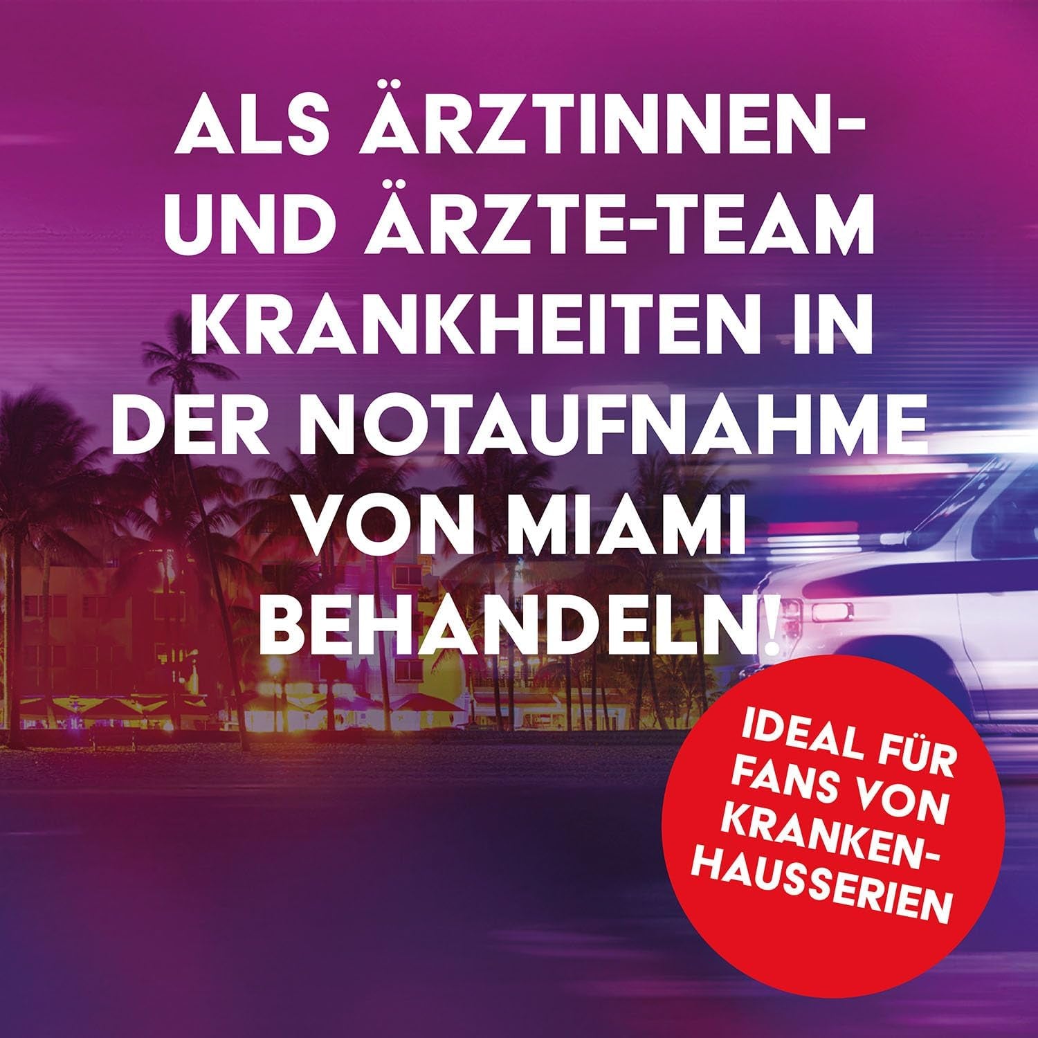 KOSMOS 684426 Medical Mysteries – Miami Medical Co-op RPG Medical Crime Files társasjáték 16 éves kortól