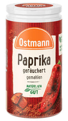 Ostmann Gewürze - Paprika geräuchert | Rauchiges Aroma für Bratkartoffeln, Gulasch oder Rührei | 35 g Der Streudose-ban