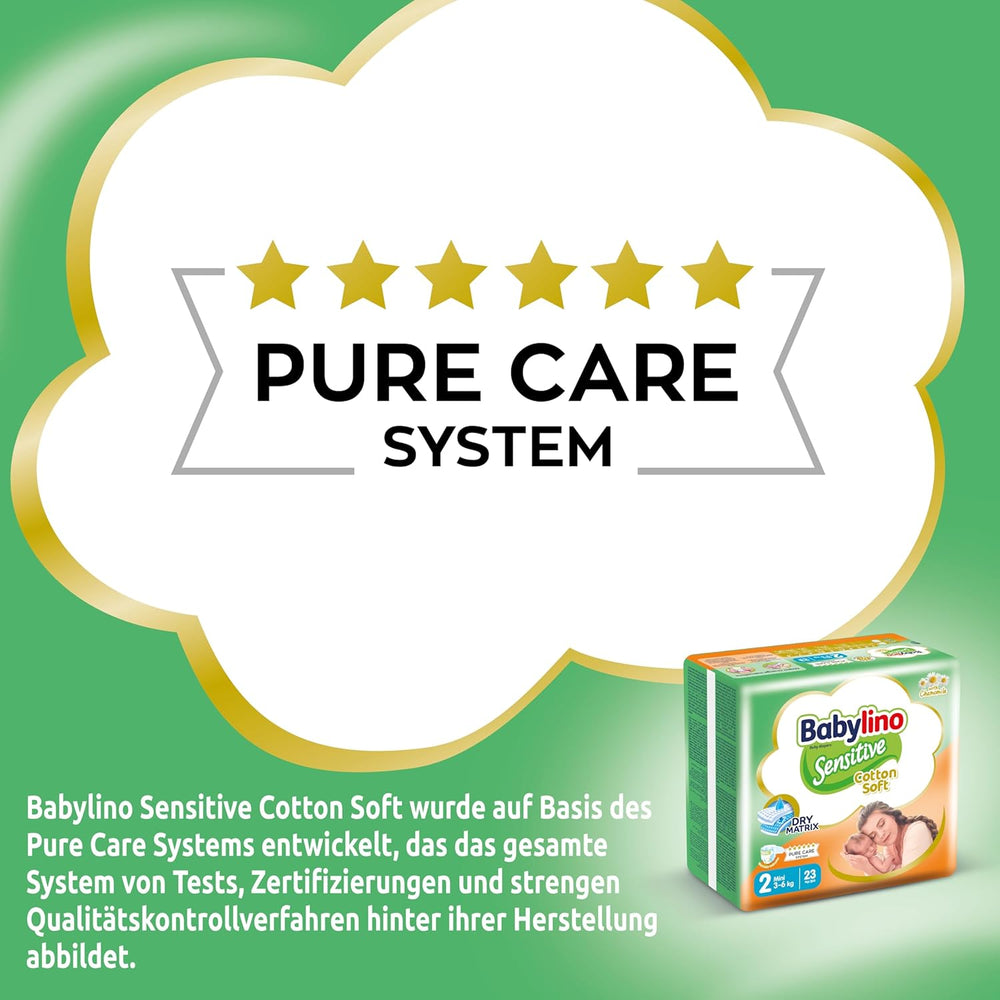 Pelenka érzékeny babáknak, 2-es méret, mini (3-6 kg), 192 pelenka