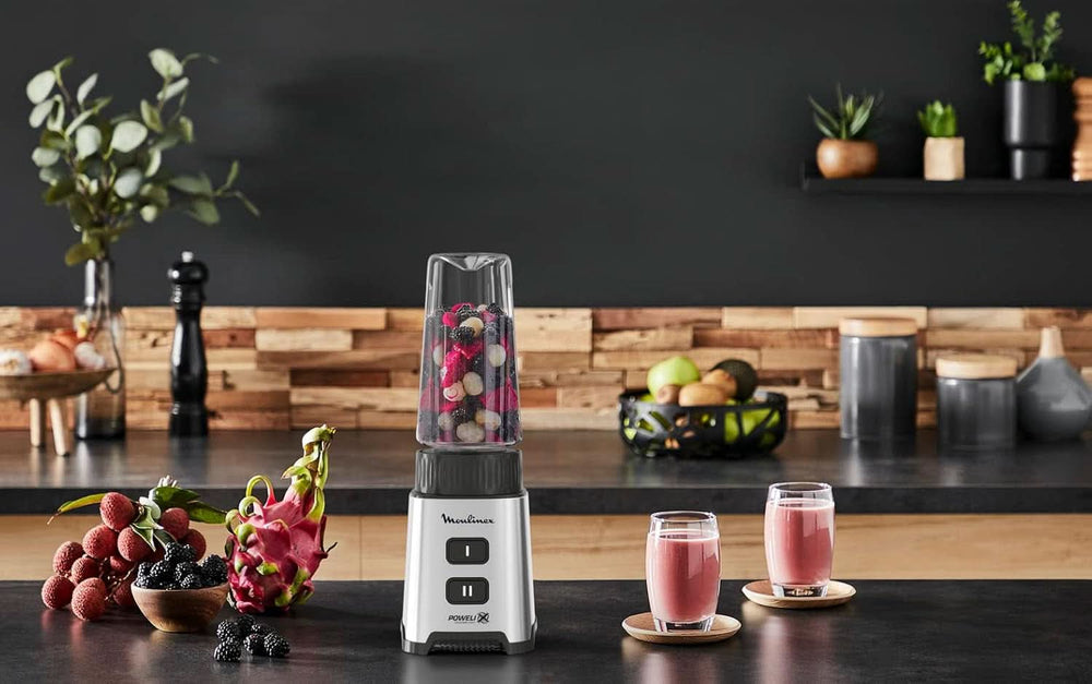 Turmixgép Pulseo LM17GD, 400 W, 4 penge, 700 ml, hordozható tartály 600 ml Kitchen Naty Shop