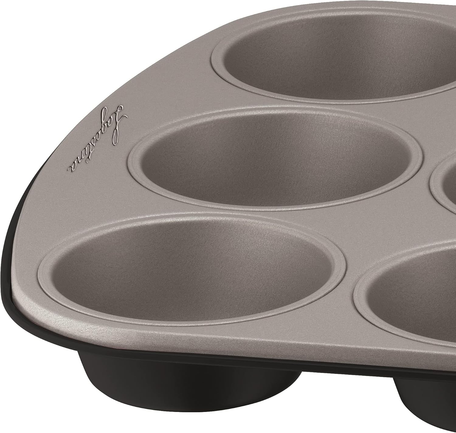 Gustosa Backform 12 Muffin Aus Stahl, Antihaftbeschichte, Für Backofen, Schwarz, 38 X 27 cm Sütőformák és tálcák Naty Shop