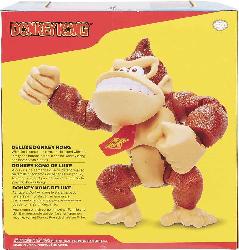 Nintendo SUPER MARIO 15 cm-es mozgatható Donkey Kong figura Akciófigurák Naty Shop