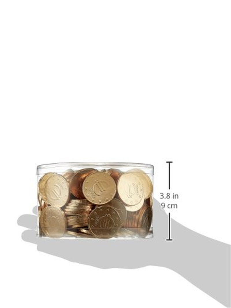 Theobroma Goldgeld Schokoladen Euros, Lose Münzen in Der Dose, 1 Er Pack (1 X 1 Kg) Naty Shop