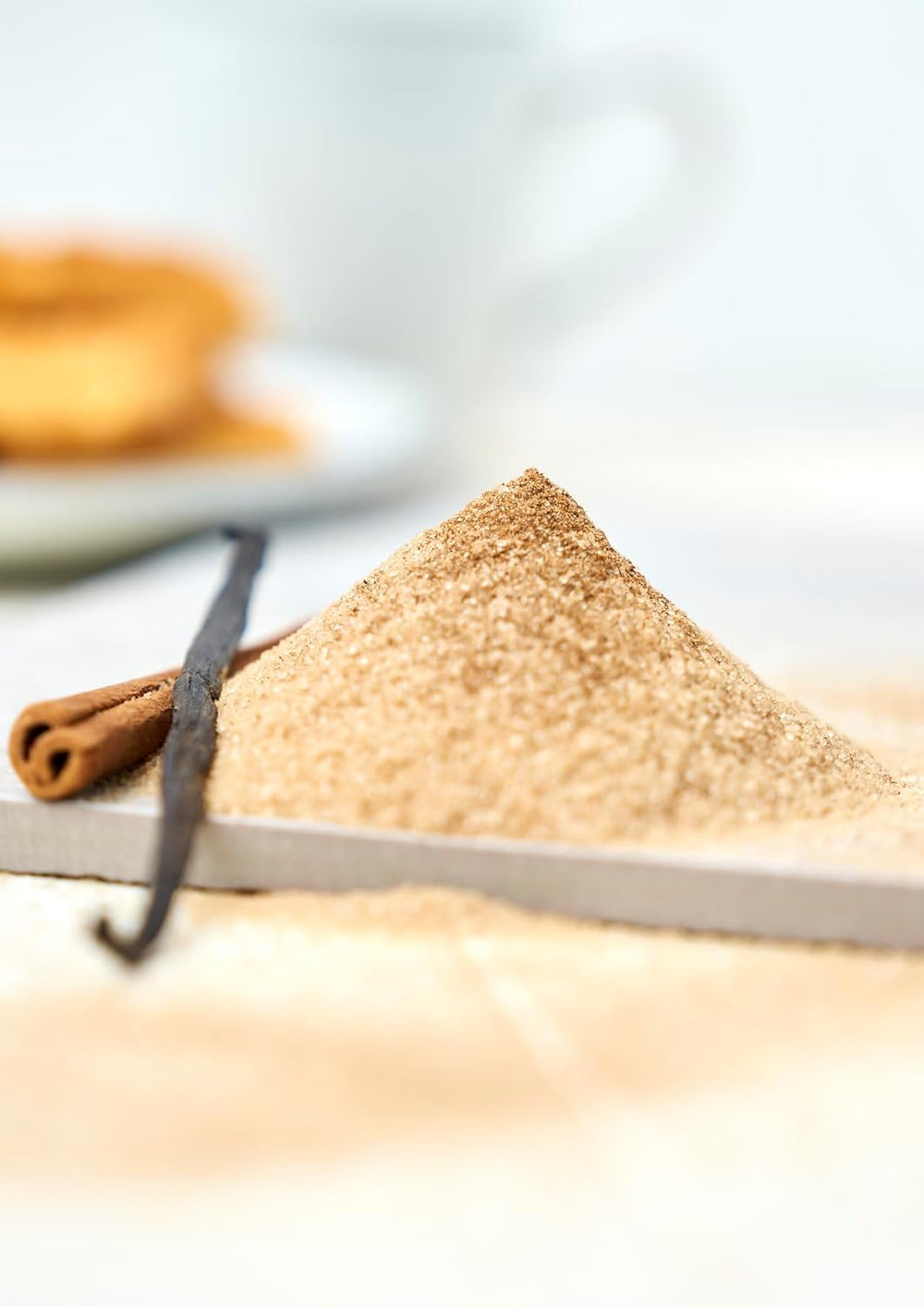 Fuchs Gewürze - Zimt Zucker Vanille - Gewürz zum Versüßen von Wafeln, Milchgetränken oder Joghurt - aus natürliche Hozzávaló - 100 g in wiederverwendbarer, recyclebarer Dózis