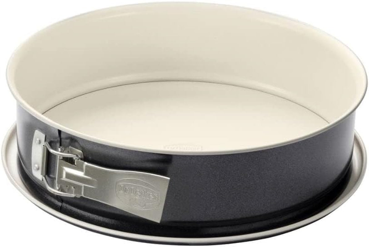 Dr. Oetker Gugelhupfform Ø 22 cm BACK-TREND, Backform Für Gugelhupf, Runde Bundform Aus Stahl Mit Keramisch Verstärkter Antihaft-Beschichtung (Farbe: Creme/Anthrazit), Menge: 1 Stück Formák és tálcák sütéshez Naty28C Shopm Springform