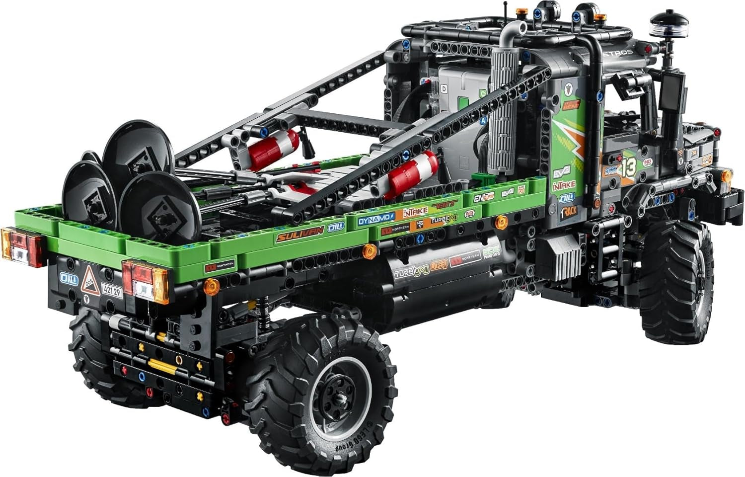 LEGO 42129 Technic 4X4 Mercedes-Benz Zetros Offroad Truck, mașină controlată de la distanță, jucărie camion controlată prin aplicație, idee de cadou pentru adulți și copii, bărbați și femei Seturi de constructie Besuche den LEGO-Store