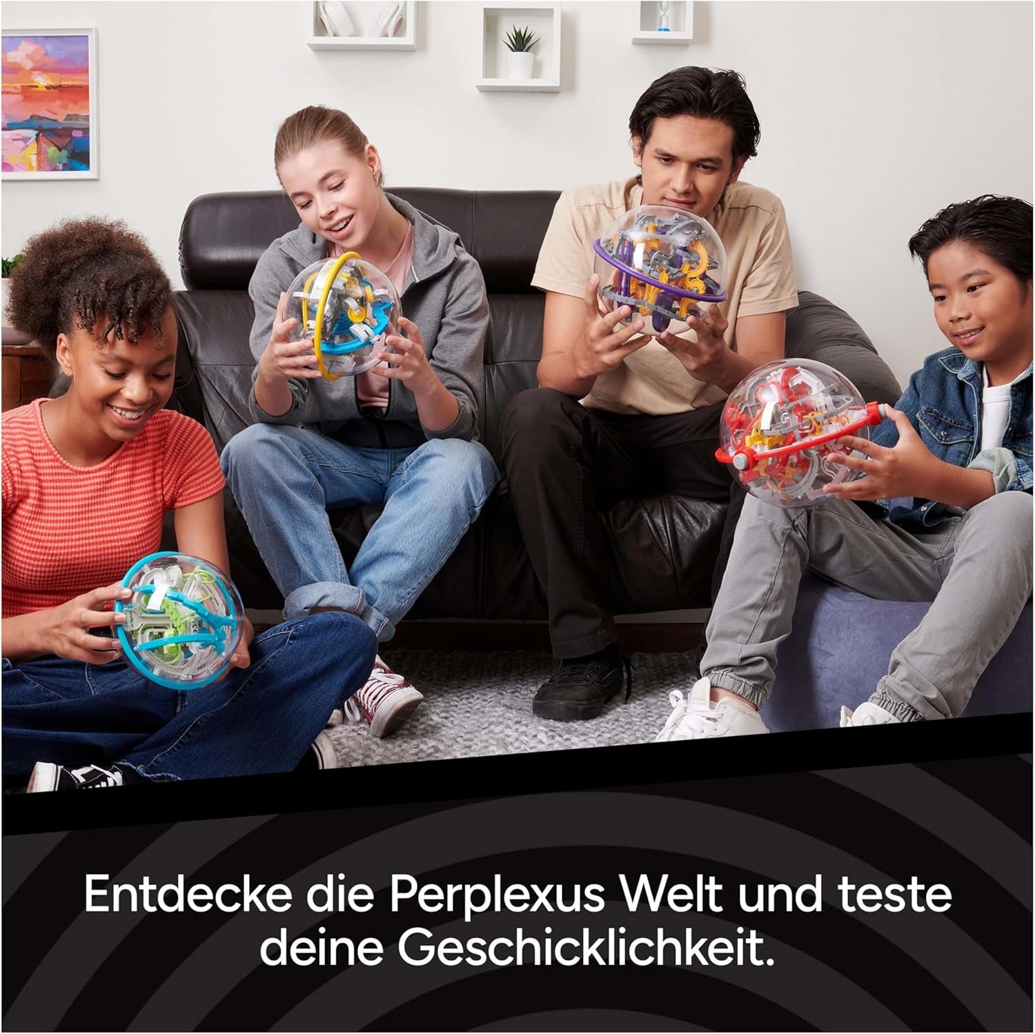 Spin Master Games Perplexus Rebel, labirint 3D cu bile și 70 de obstacole - pentru fanii Perplexus îndemânatici, cu vârsta de 6 ani și peste