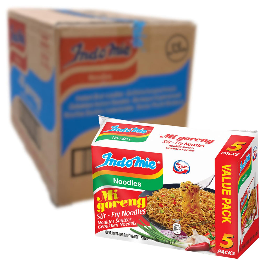 INDOMIE – Instant Mi Goreng tészta – gyűjtőcsomagolás (40 x 80 g)