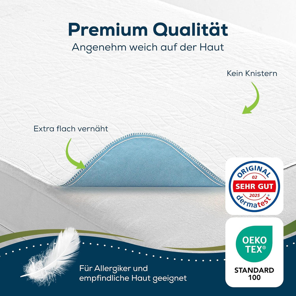 Sensalou Inkontinencia Matrac 90x160cm Vízálló Inkontinencia Matrac Mosható Légáteresztő