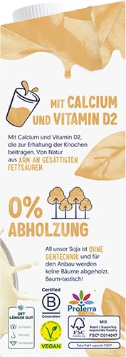 Alpro vaníliás szójatej 8x1L - Vegán és kalciumban gazdag