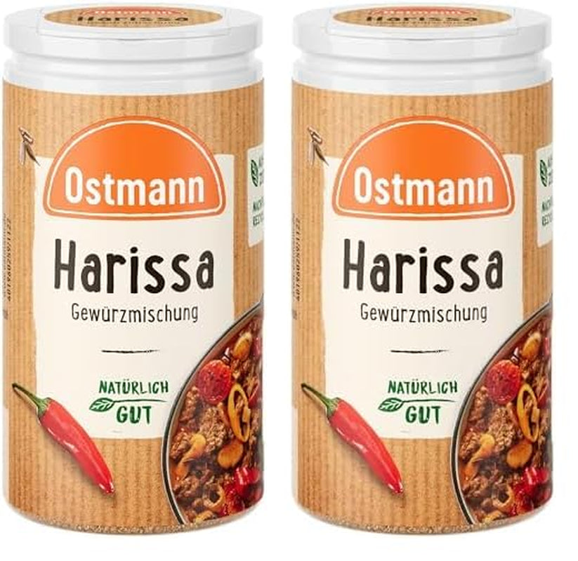 Ostmann Gewürze - Harissa Gewürzmischung | Scharfes orientalisches Gewürz für Geflügel, Fleisch, Gemüse vagy Couscous | 35 g Der Streudose-ban