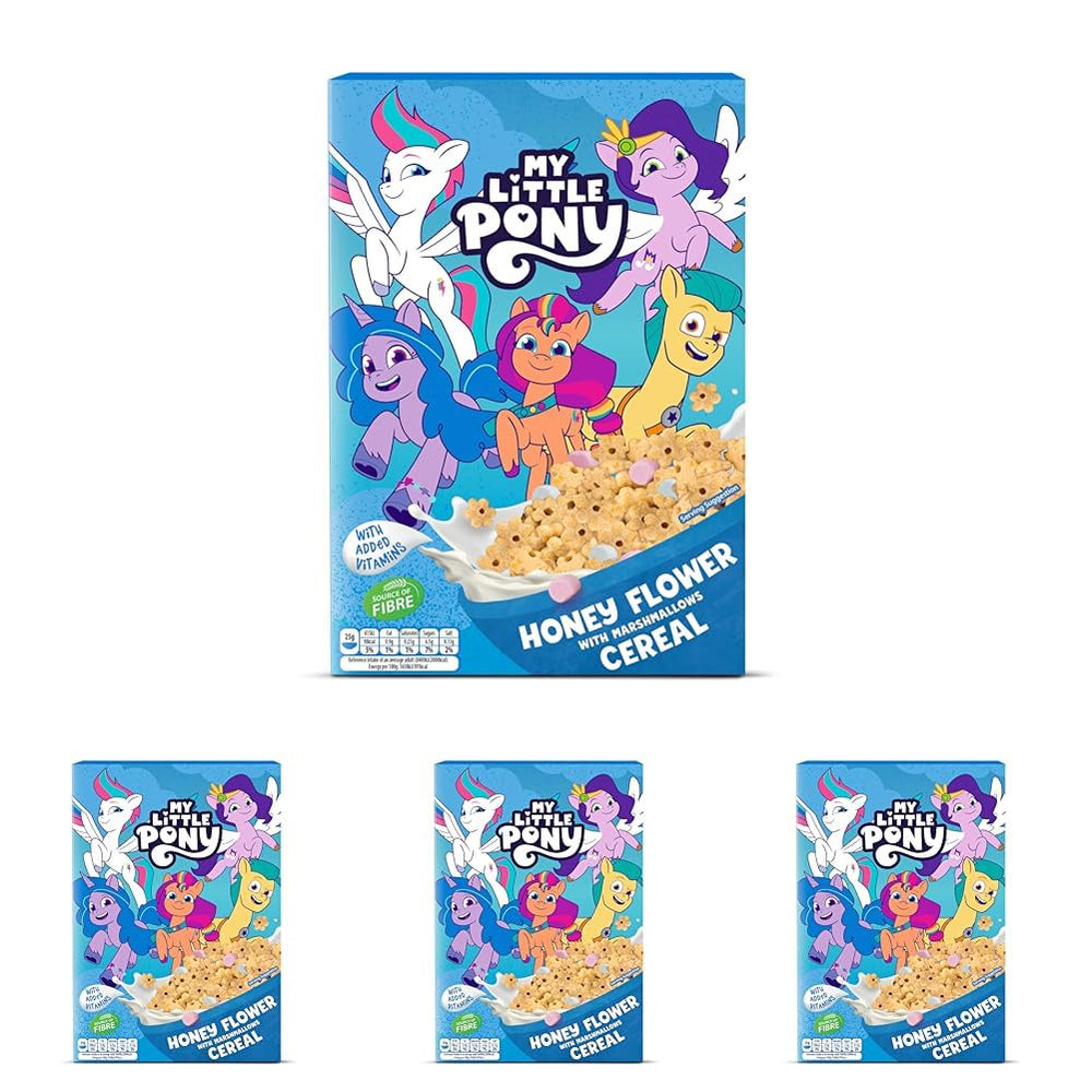 Hot Wheels Honey Loops Ropogós teljes kiőrlésű reggeli gabonapehely hozzáadott vitaminokkal, 1 csomag (1 x 375 g)