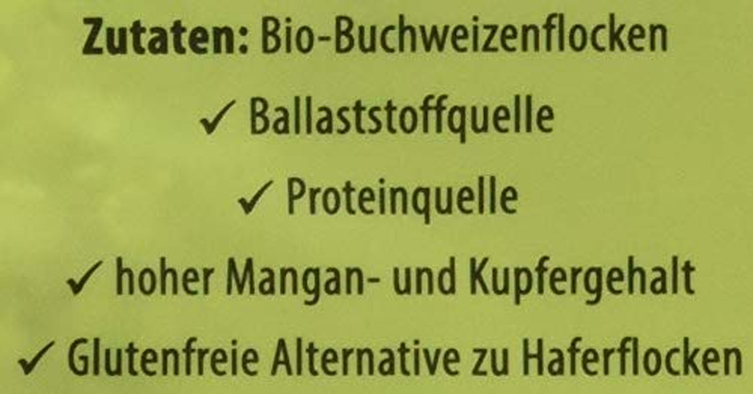 Bio hajdina pehely, 500g