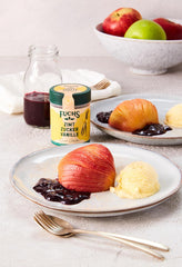 Fuchs Gewürze - Zimt Zucker Vanille - Gewürz zum Versüßen von Wafeln, Milchgetränken oder Joghurt - aus natürliche Hozzávaló - 100 g in wiederverwendbarer, recyclebarer Dózis