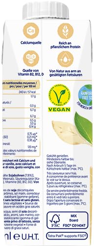 Alpro vanília szójaitalt – vegán, laktózmentes, vitaminokkal