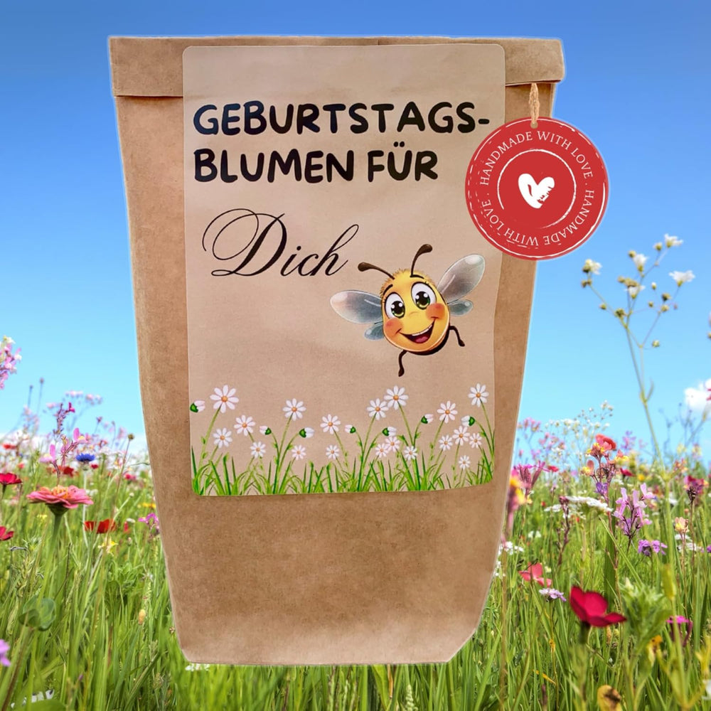 Születésnapi ajándék, Születésnapi virágültető készlet, Meglepetés-ajándéktáska, Születésnapi ajándék nőknek, Virágmagok egyéni ültetéshez