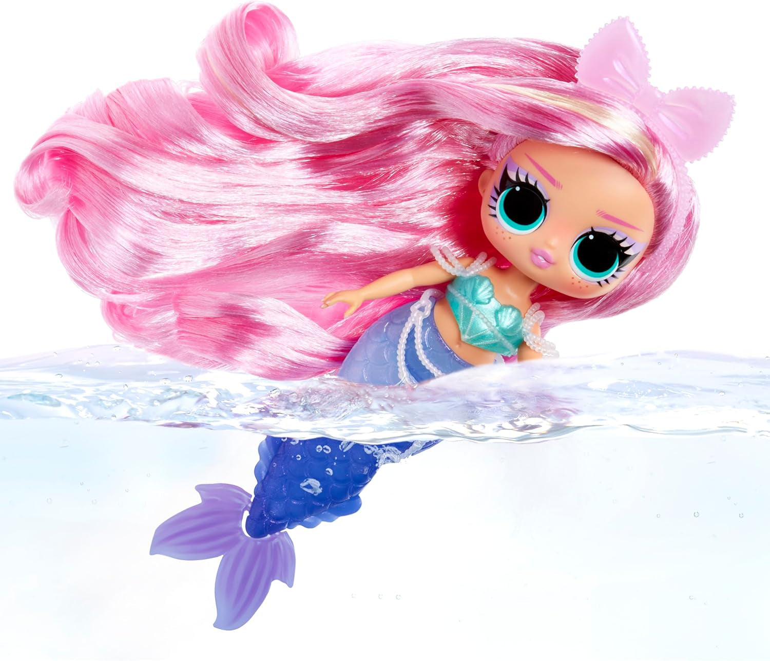 L.O.L. Surprise! Tweens - Mermaid Lola Waves - Modepuppe mit Farbwechselndem Schwanz, Beweglicher Flosse und Schönen Accessoires - Spielzeug für Kinder und Sammler ab 4 Jahren