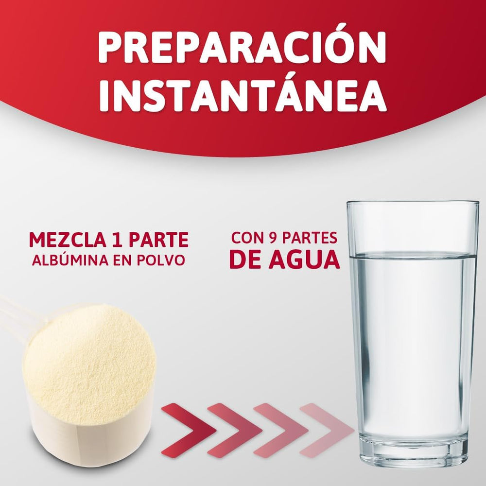 Eiklarpulver (350g) | Getrocknetes Eiklar Pulver | Eialbumin für Backen & Kochen | Ohne Zusatztoffe | Laktózmentes Zip-Bag csomagolás