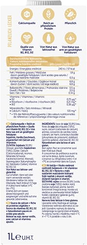 Alpro vaníliás szójatej 8x1L - Vegán és kalciumban gazdag