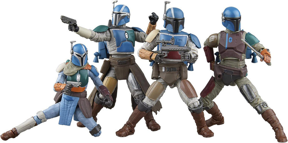 Star Wars Colecția Vintage Mandalorian Shriek-Hawk, 4-Pack Mandalorian, Scala 9.5 Cm Action figures Naty Shop
