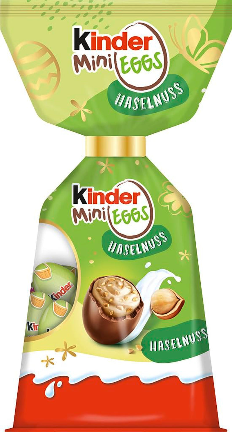 Kinder Mini Eggs Milk | 85g – Finom húsvéti csokoládé tojás – Húsvéti édességek – Tejcsokoládéval bevont sima tejes töltelék – Tökéletes a húsvéti kosárba – Megosztás
