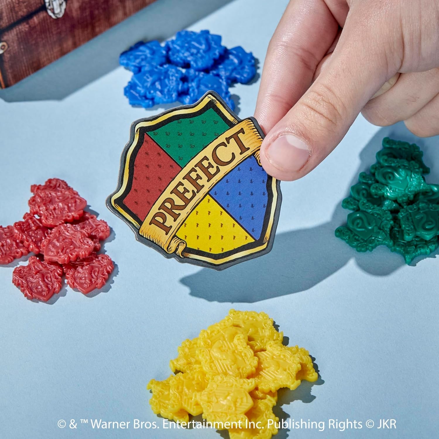 Monopoly Társasjáték Harry Potter Edition, családi játék 2-6 játékos számára, 8 éves kortól - német verzió