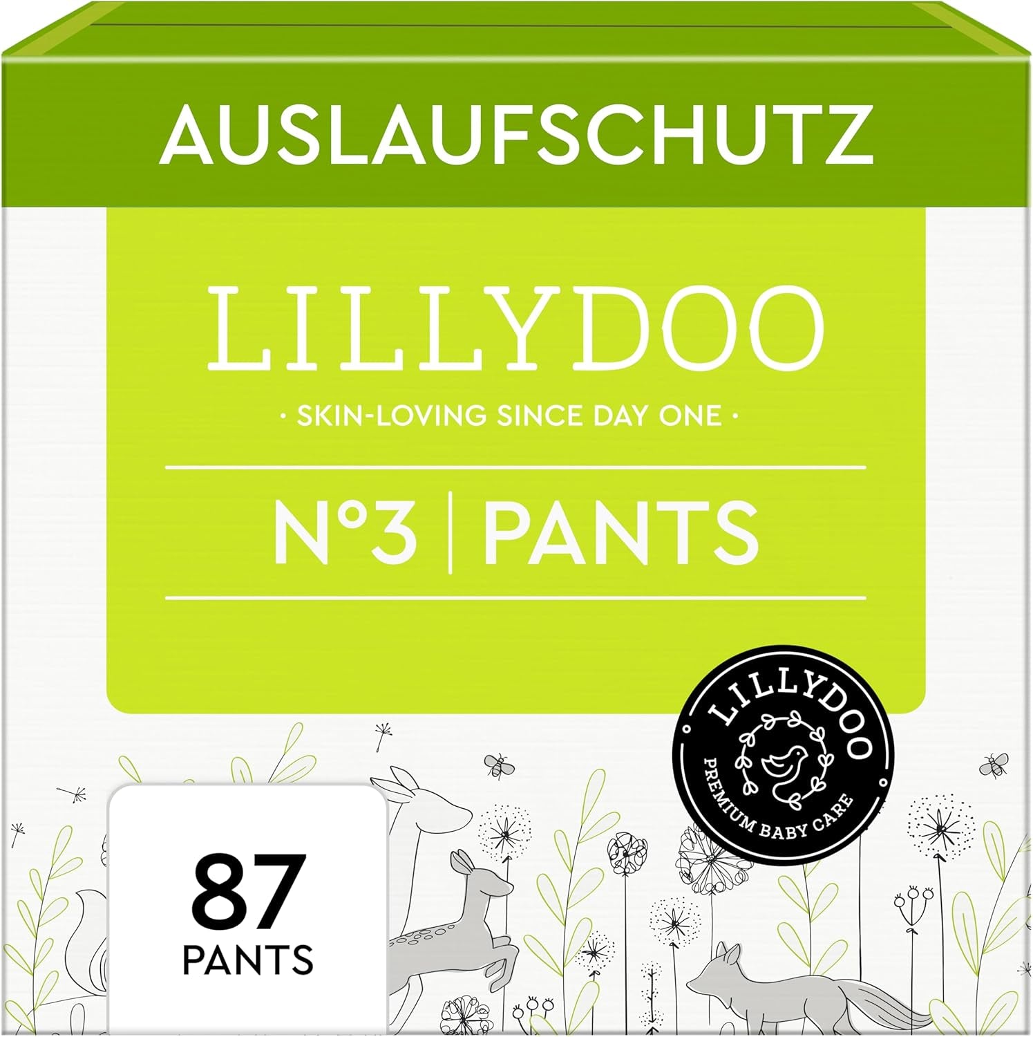 LILLYDOO Skin Friendly Pants 5-ös méret (12-17kg) havi doboz (105 db)