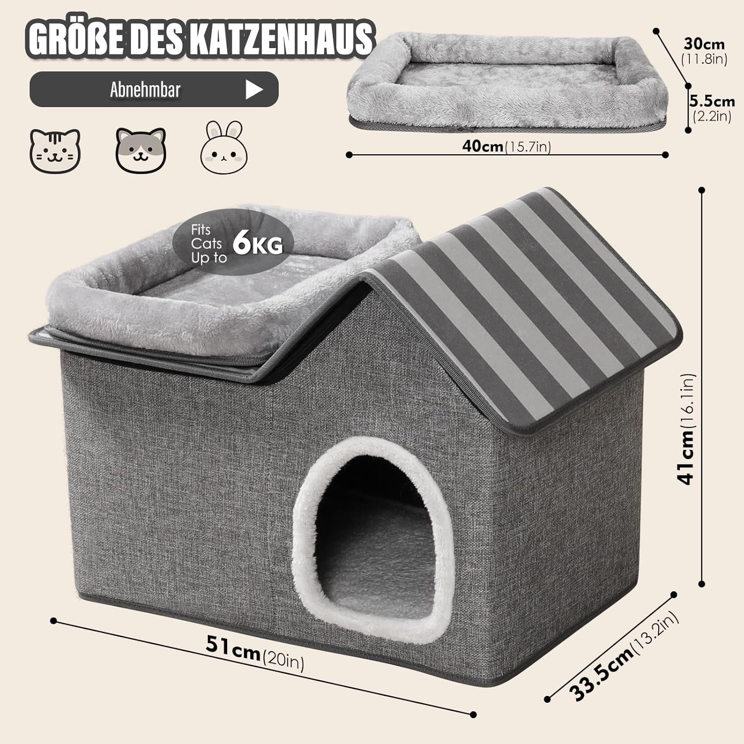 Pături & Mobilier, Animale de companie, Peșteri & Case, Pisici, Paturi pentru pisici, Pisici - culcusuri, saltele