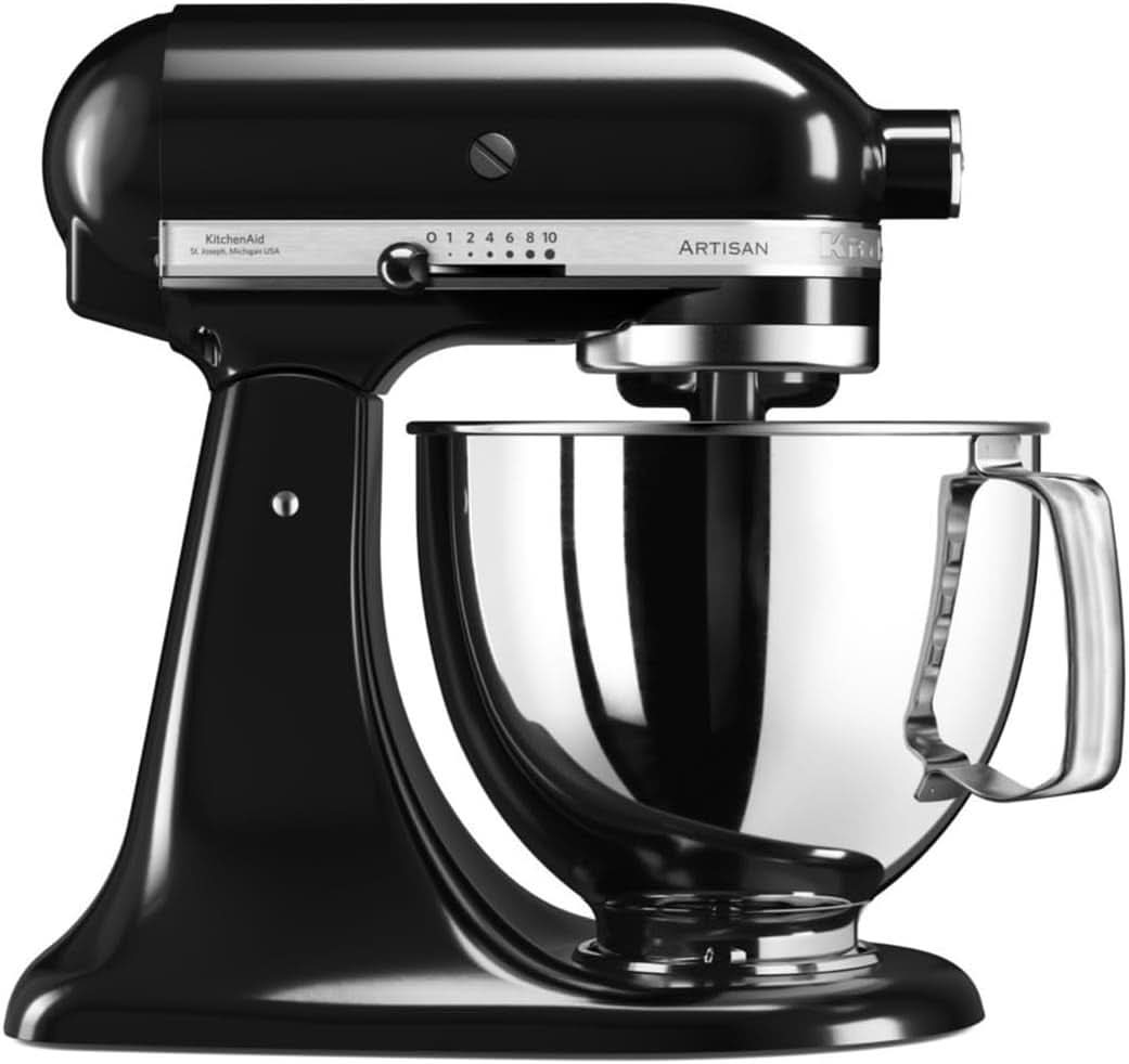 KitchenAid Artisan 5KSM125EER edénykeverő, 300 W, 4,8 literes Naty Shop fekete