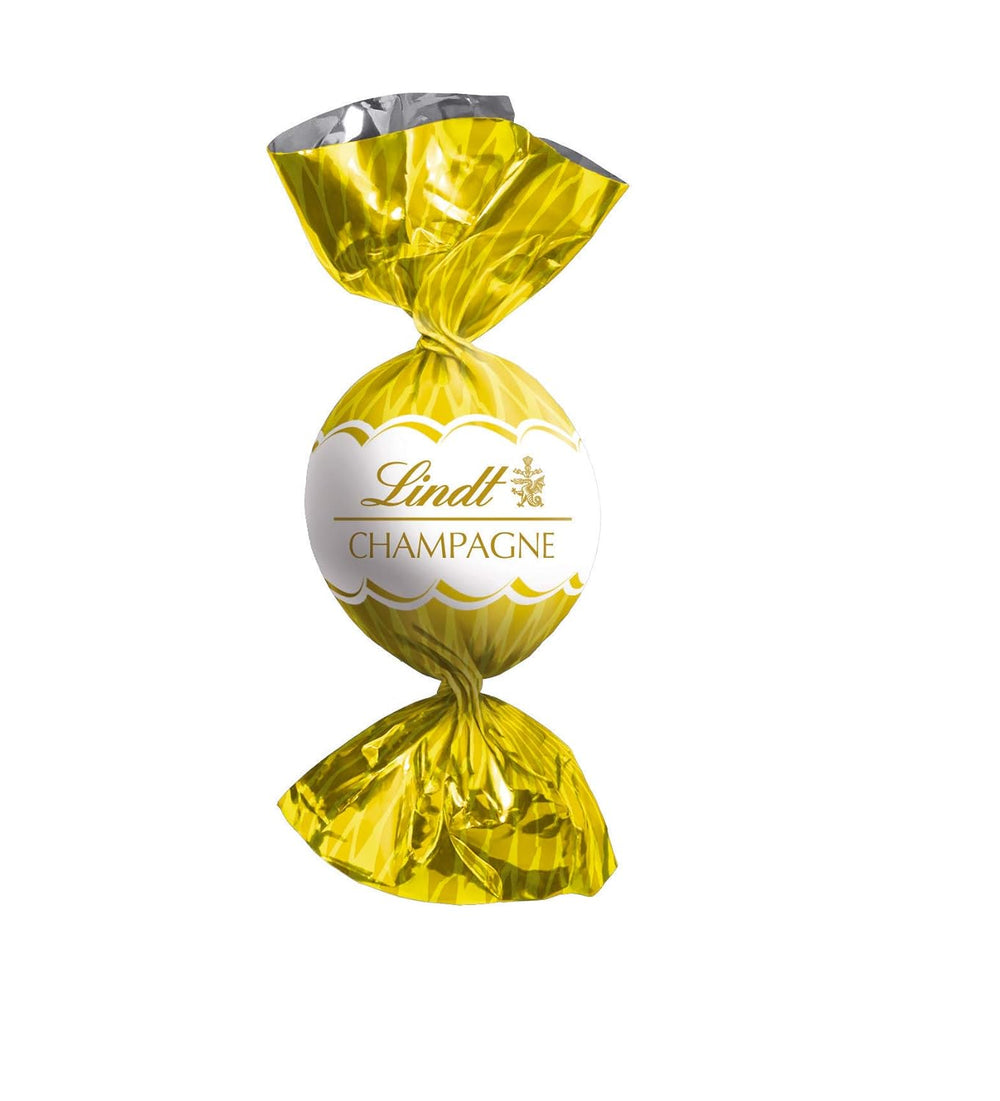 LINDOR csokoládégolyók sós karamellel | kb. 80 db tejcsokoládé golyó sós karamell töltelékkel | Bulk Pack & Marc de Champagne csokoládégolyók | 700 g