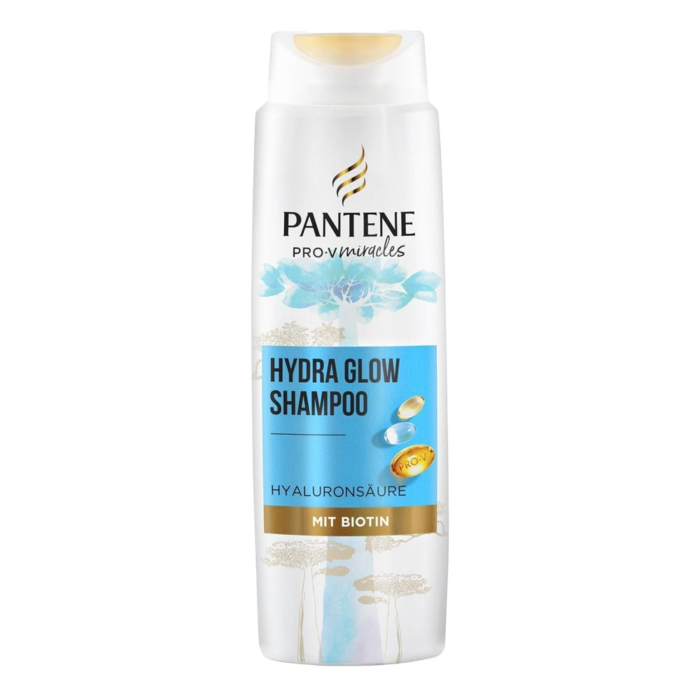 Pantene Pro-V Hydra Glow hidratáló sampon biotinnal száraz, sérült hajra Pantene zuhany és fürdő 250 ml