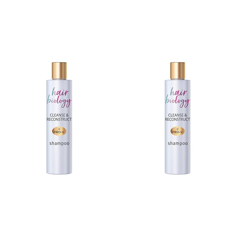 Hair Biology Cleanse & Reconstruct sampon, zsíros gyökerekre és sérült hajvégekre, 250 ml zuhany és fürdő Naty Shop 2 x 250 ml sampon