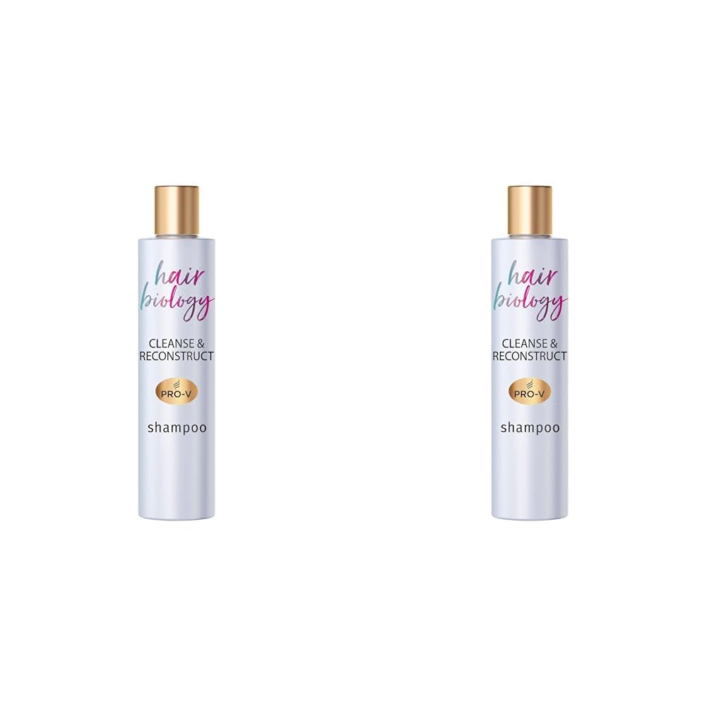 Hair Biology Cleanse & Reconstruct sampon, zsíros gyökerekre és sérült hajvégekre, 250 ml zuhany és fürdő Naty Shop 2 x 250 ml sampon