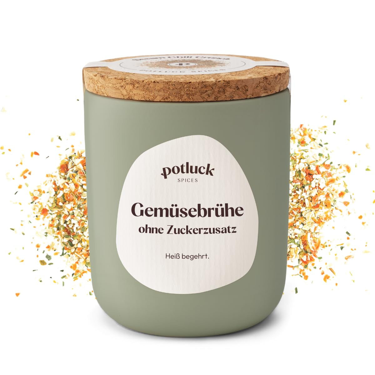 Potluck | Stullen Spice | Gewürzzubereitung im Keramiktopf | 60 g | Vegán, gluténmentes és természetes alapanyagokból