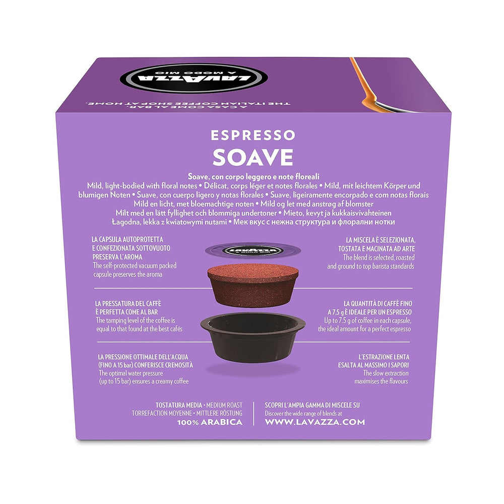 Lavazza A Modo Mio Espresso Soave, 1 x 16 Kapseln (1 x 112 g)