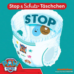 Pampers pelenkák Paw Patrol Pants 5-ös méret (12-17Kg) Baby-Dry, Junior Stop and Protect zsebbel, MONTHLY BOX, 160 pelenka Naty Shop